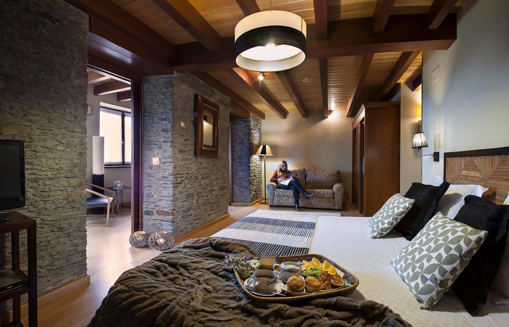 Hotel Pleamar Puerto de Vega Buitenkant foto